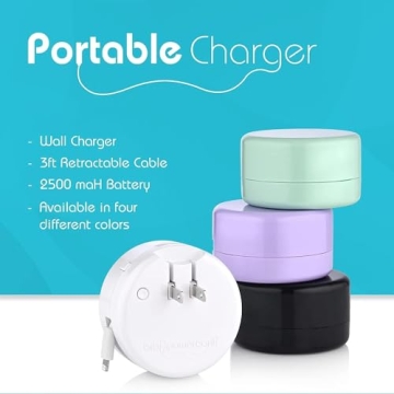 Retractable Charging Cable & Power Bank for iPhone