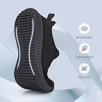 Comfortable Slip-On Sneakers for Women - Footfox