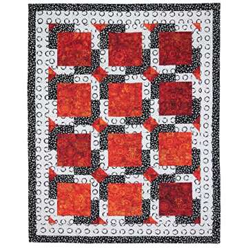 The Magic of 3-Yard Quilts Pattern Book by Fabric Cafe