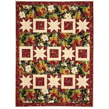 The Magic of 3-Yard Quilts Pattern Book by Fabric Cafe