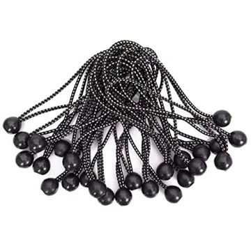 Kotap BB-9B Heavy-Duty Ball Bungee Cords - 25 Pack