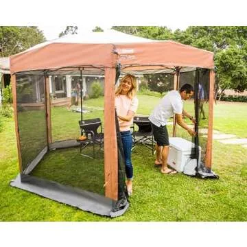 Coleman Back Home Canopy Tent with Instant Setup