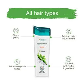 Himalaya Gentle Daily Care Protein Shampoo for Soft, Shiny, Healthy-Looking Hair, 13.53 oz, 2 Pack