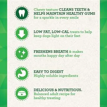 Greenies Weight Management Teenie Natural Dog Dental Care Chews Weight Control Dog Treats, 27 oz. Pack (96 Treats)