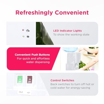 Frigidaire EFWC498 Hot Cold Water Cooler Dispenser