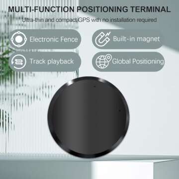 Mini GPS Tracker for Vehicles: Tracker Device for Vehicles No Subscription No Monthly Fee GPS Tracke...
