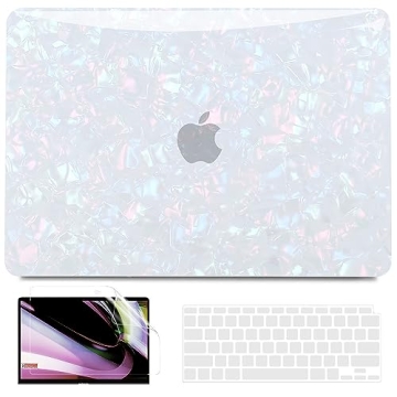 B BELK MacBook Air 13 Case with Pearl Design and Accessories