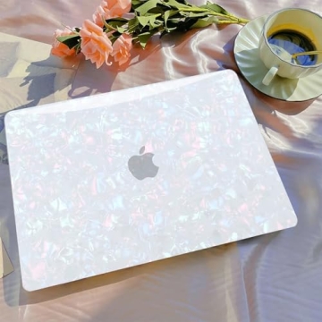 B BELK MacBook Air 13 Case with Pearl Design and Accessories