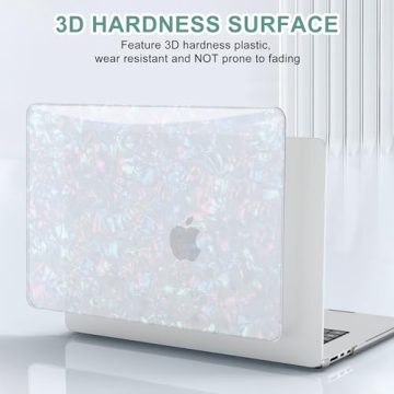 B BELK MacBook Air 13 Case with Pearl Design and Accessories