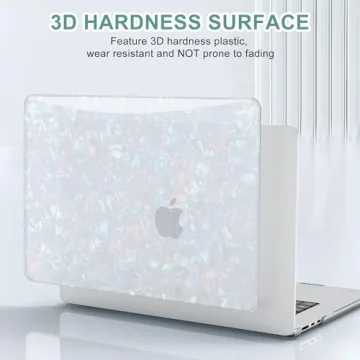 B BELK MacBook Air 13 Case with Pearl Design and Accessories