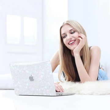 B BELK MacBook Air 13 Case with Pearl Design and Accessories