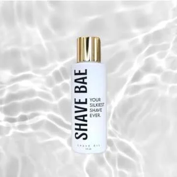 SHAVE BAE Shaving Oil - NO BUMPS, NO RAZOR BURN | BEARD SHAVE | BIKINI | SILKY SMOOTH | BEST SHAVE EVER | HYDRATING | NONTOXIC ditch chemical cream for all natural oil - eliminate lotion - soft skin