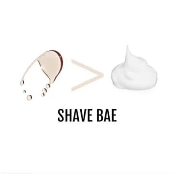 SHAVE BAE Shaving Oil - NO BUMPS, NO RAZOR BURN | BEARD SHAVE | BIKINI | SILKY SMOOTH | BEST SHAVE EVER | HYDRATING | NONTOXIC ditch chemical cream for all natural oil - eliminate lotion - soft skin