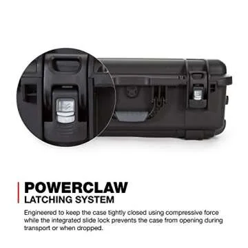 Nanuk Wheeled Series 935 Lightweight NK-7 Resin Waterproof Protective Case and Padded Divider - Black