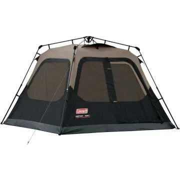 Instant Setup Coleman Tent for 4-10 People - Camping Essentials
