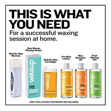 Painless Hair Removal: Waxup Honey Roll On Wax Kit