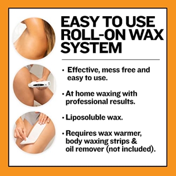 Painless Hair Removal: Waxup Honey Roll On Wax Kit