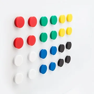 Durable Bullseye Office Magnets - Perfect for Home or School