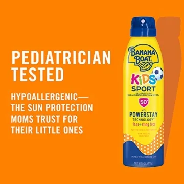 Banana Boat Kids Sport Sunscreen Spray Lotion SPF 50