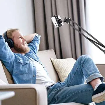 Universal 360° Rotation Phone Holder for Desk and Bed