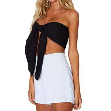 Stylish Women's Summer Tube Top - Versatile & Comfortable!