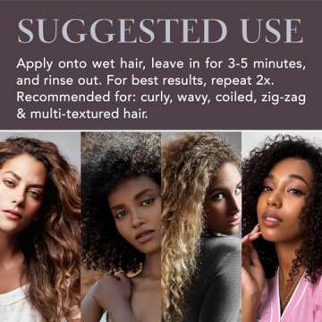 Saphira Divine Mineral Hair Mask for Curly Hair