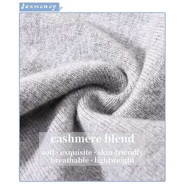 jaxmonoy Knit Beanies Winter Hats for Women and Men Soft Warm Double Layer Ladies Skull Beanie caps ...