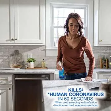 OdoBan Ready-to-Use Disinfectant and Odor Eliminator, Set of 2 Spray Bottles, 32 Ounces Each, Fresh Linen Scent