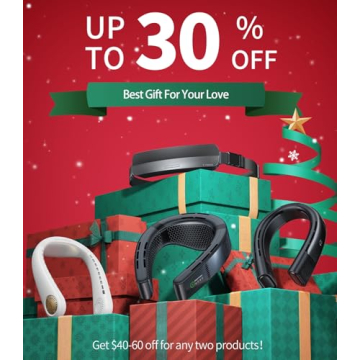 TORRAS COOLiFY Cyber Neck Air Conditioner Ultimate Cooling