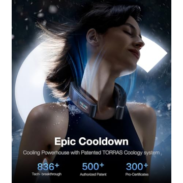 TORRAS COOLiFY Cyber Neck Air Conditioner Ultimate Cooling