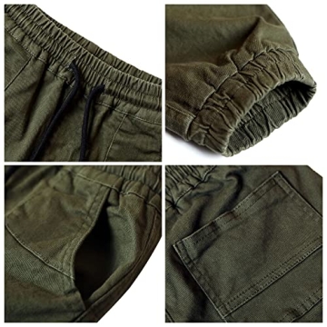 Comfortable MINI PANDA Boys' Cargo Pants Size 6-16