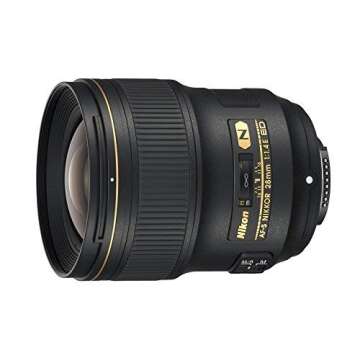 Nikon AF-S NIKKOR 28mm f/1.4E ED f/1.4-16 Fixed Zoom Camera Lens, Black (Renewed)