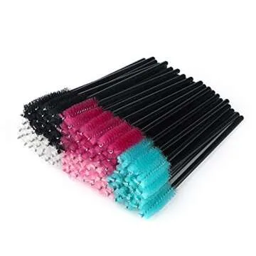 G2PLUS 100PCS Adjustable Eyelash Brushes for Makeup
