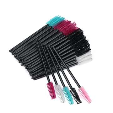 G2PLUS 100PCS Adjustable Eyelash Brushes for Makeup