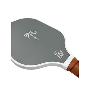 Rally Club Pickleball Paddles for Men & Women | Carbon Fiber and Polymer Honeycomb Composite Core | Lightweight Durable | Uniquely Designed Stylish Pickleball Set & Single Paddles | Palmer