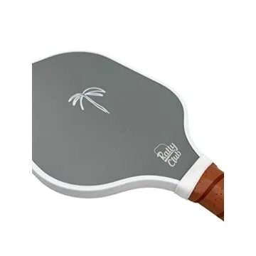 Rally Club Pickleball Paddles for Men & Women | Carbon Fiber and Polymer Honeycomb Composite Core | Lightweight Durable | Uniquely Designed Stylish Pickleball Set & Single Paddles | Palmer