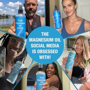 Seven Minerals Magnesium Oil Spray | 12 oz Relaxation Remedy