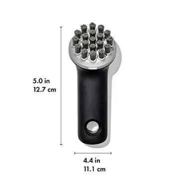 OXO Good Grips Cast Iron Brush for Effective Cleaning