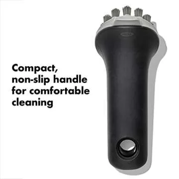 OXO Good Grips Cast Iron Brush for Effective Cleaning