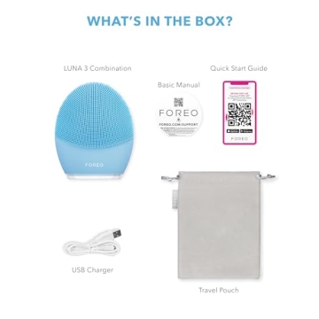 FOREO LUNA 3 Cleansing Brush | Spa Treatment at Home