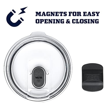 YETI 14 oz Rambler Mug with MagSlider Lid in Rescue Red