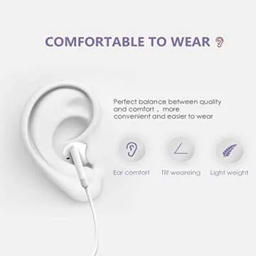 2 Packs iPhone Headphones Earbuds with Lightning Connector(Built-in Mic & Volume Control)[MFi Certified] Headphones support for iPhone 14/13/12/SE/11/XR/XS/X/7/7Plus/8/8Plus Support All iOS System