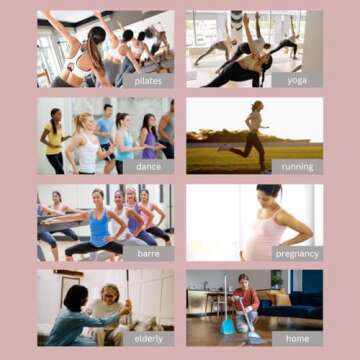 Non-Slip Grip Socks for Women - Perfect for Pilates & Yoga