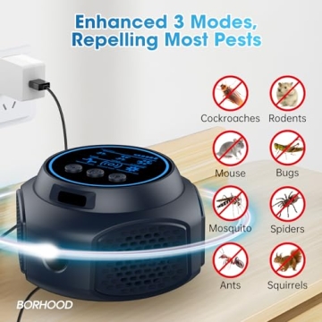 Ultrasonic Pest Repellent - Safe Indoor Insect Control