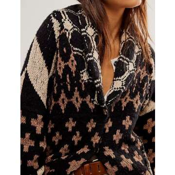 Fashionable Women’s Y2K Sweater Cardigans for Fall