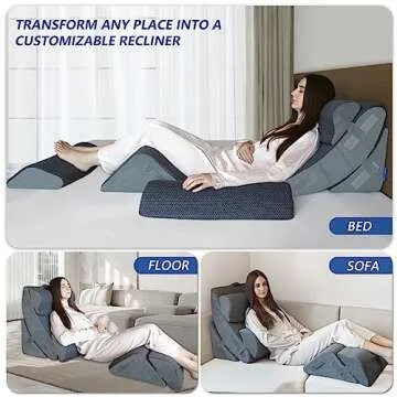 KingPavonini Orthopedic Wedge Pillow - Recovery Support