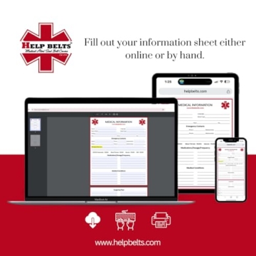 Medical Alert Help Belt for Child Safety on the Road