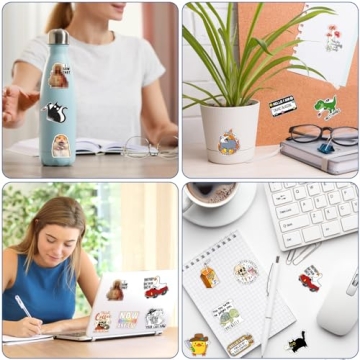 Chivertion Funny Stickers Pack, 400 Pcs Waterproof Humor Stickers