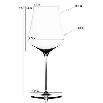 Gabriel-Glas - Single Glass - Austrian Crystal Wine Glass -"StandArt" Edition