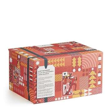 The Body Shop 25-Piece Holiday Beauty Deluxe Advent Calendar, 25-Piece Holiday Gift Set